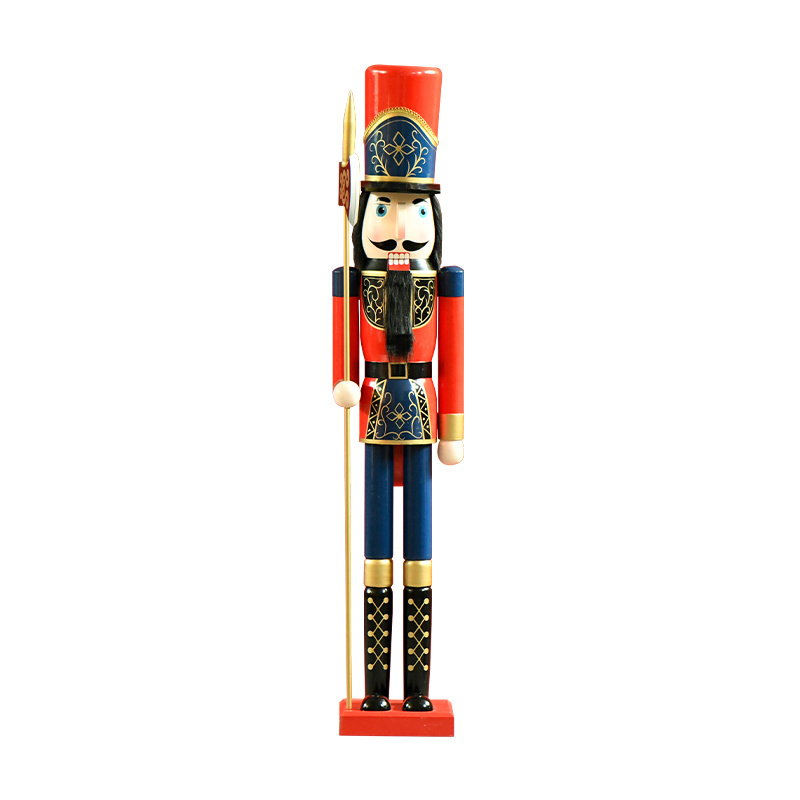 2023 wholesale christmas decoration ornament 150cm wooden 6ft life size large nutcrackers