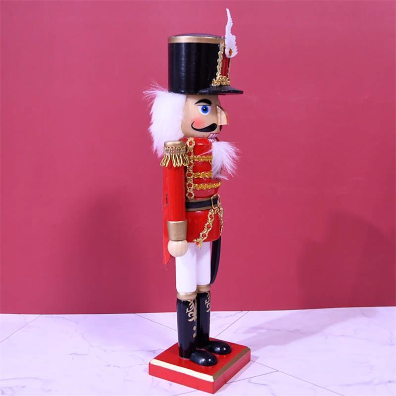 2023 New Design wooden toy soldier nutcracker Christmas Nutcracker Wooden soldier nutcracker