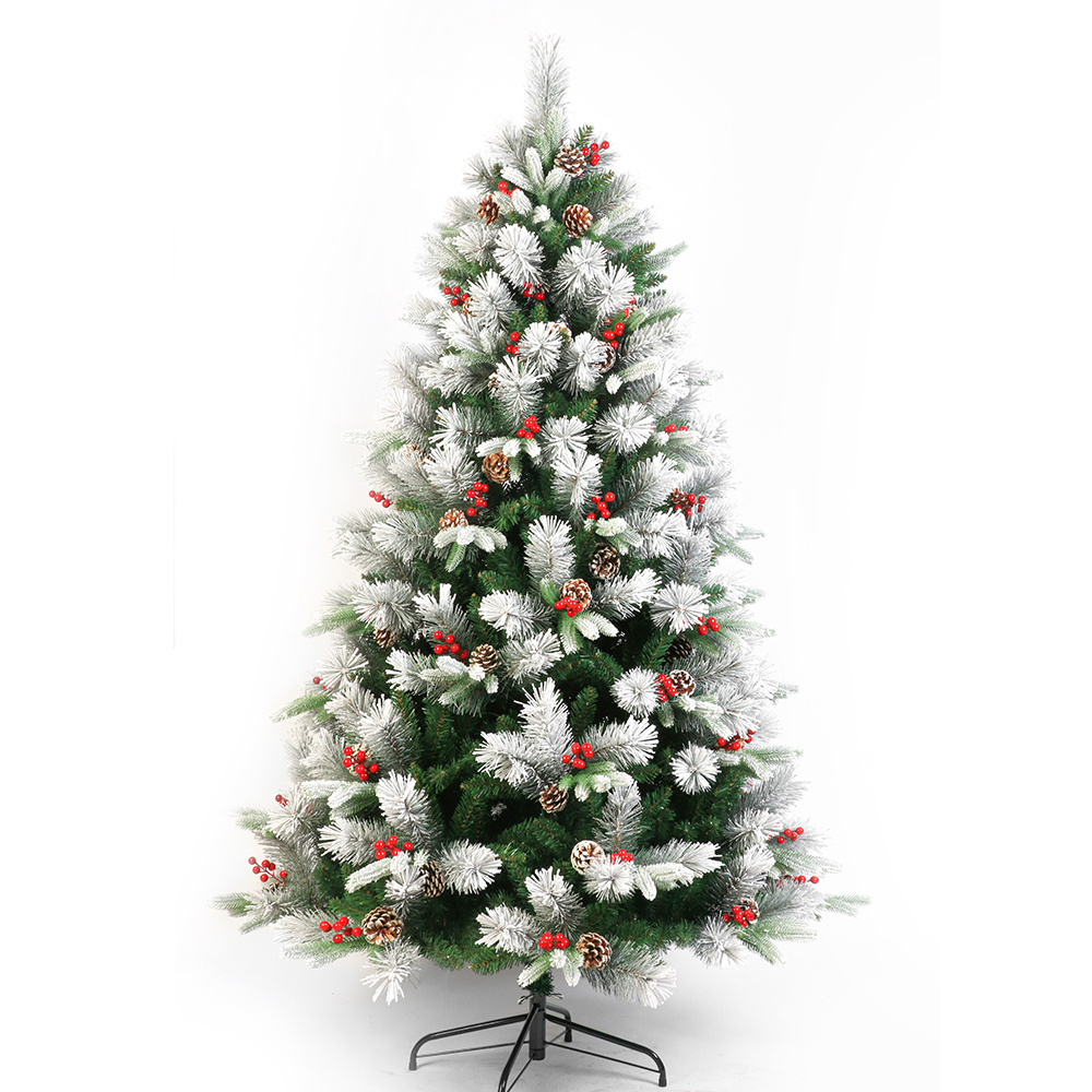 SY Luxury Trees green Artificial Cedar Christmas Tree Xmas Decorations for Holiday Parties