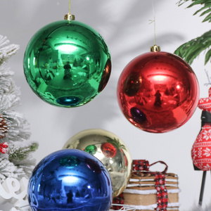 30cm Big Plastic Tree Balls Christmas Decorations Spheres Giant Christmas Balls Large Christmas Ornaments Wedding Ceiling Decor