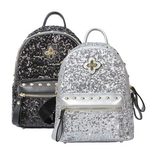 Unisex Festival Promotional Design Outdoor Magic Sequin Backpack