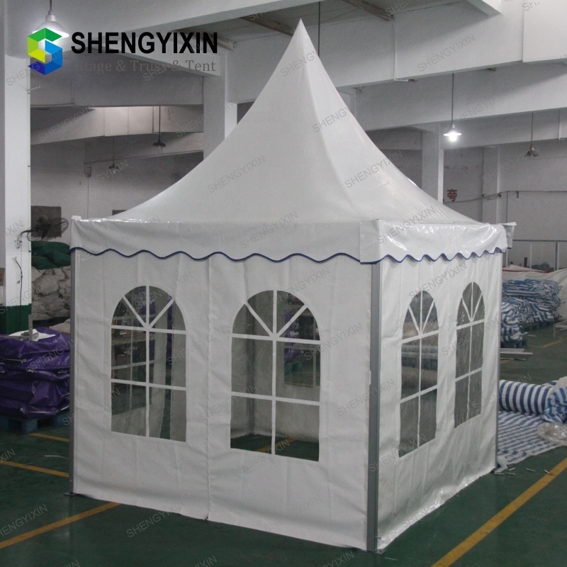 Customized portable 3x3 10x10 fabric outdoor party pagoda gazebo permanent clear canopy events arabian tent for house hotel used