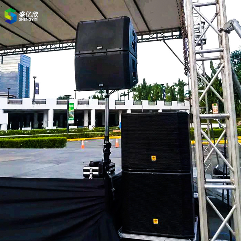 Aluminum Concert Stage Roof Speaker Line Array Speaker Truss Stand for Sound Equipment