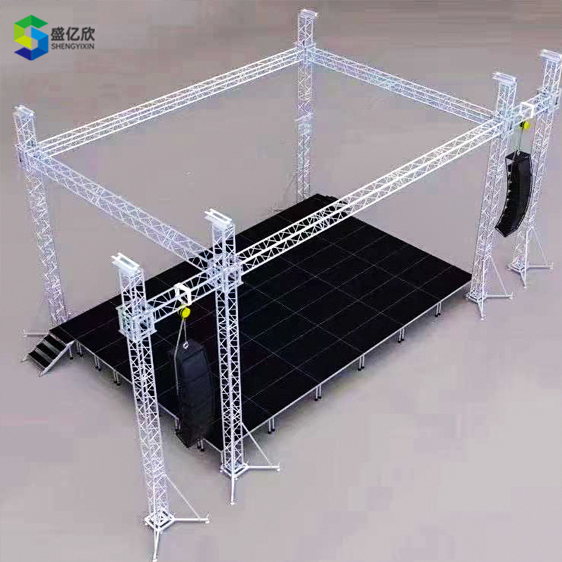 Hot Sale Outdoor Concert Stage Podium With Stage and Truss Lifting System