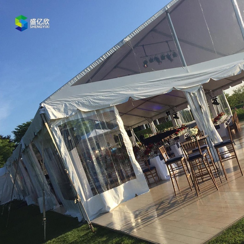 White Canopy  or Clear Transparent Roof Wedding Party Event Marquee Tent for 300 500 600