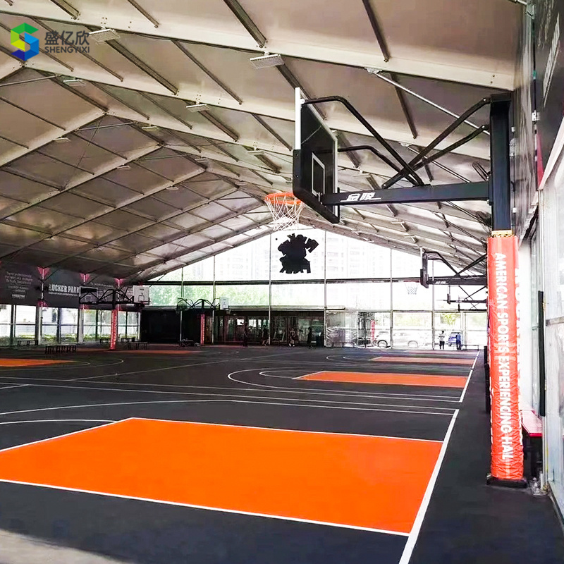 Orange county superior pickleball indoor badminton court tent roof basketball tennis padel court tent covers