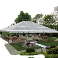 White Canopy  or Clear Transparent Roof Wedding Party Event Marquee Tent for 300 500 600