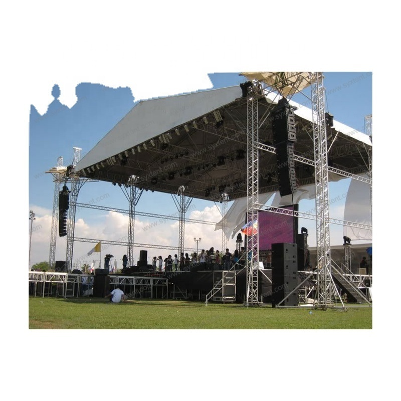 Events dj show line array speaker truss display backdrop truss