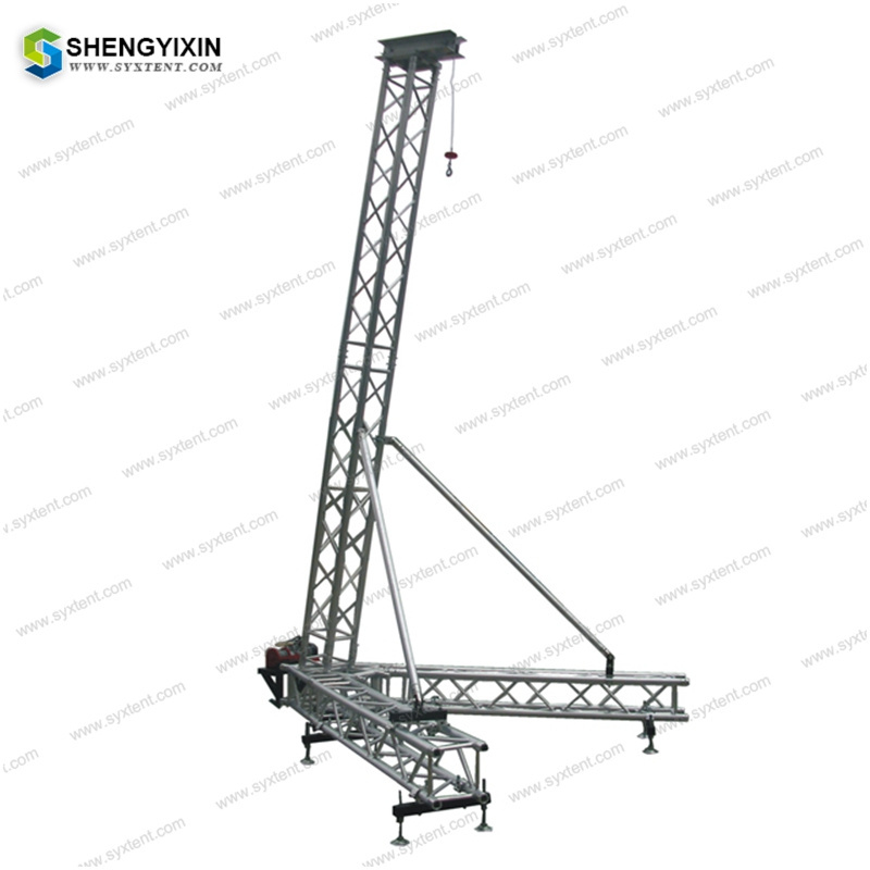 Events dj show line array speaker truss display backdrop truss