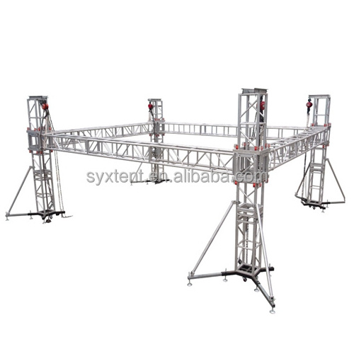 DJ Lighting Aluminum Stage Truss light weight steel roof trusses price for sale