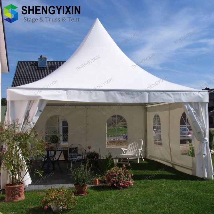 Customized portable 3x3 10x10 fabric outdoor party pagoda gazebo permanent clear canopy events arabian tent for house hotel used