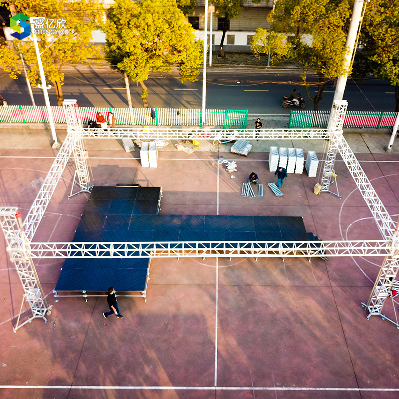 Hot Sale Outdoor Concert Stage Podium With Stage and Truss Lifting System