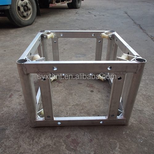 aluminum roof bolt spigot truss stage speaker lift square  truss