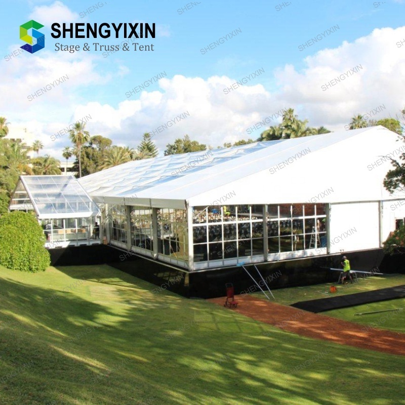 Shengyixin wedding 10x30 party tent for 500 people large event festival tent