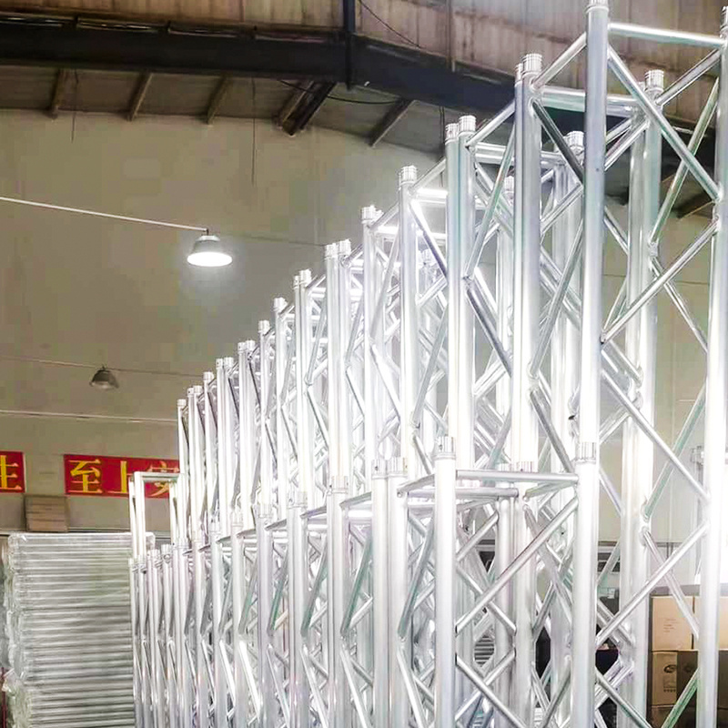 Truss stage aluminium double truss storage shelter concrete truss screed