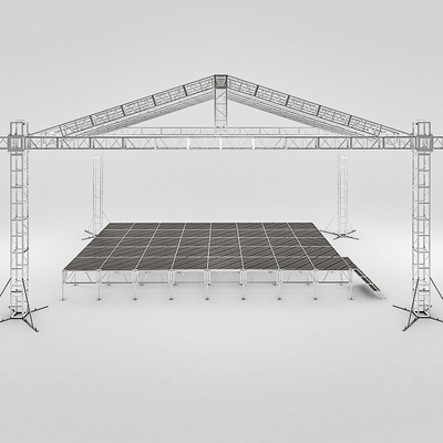 Concert Stage Roof  Aluminum Lighting Truss Display System Light Stand Truss