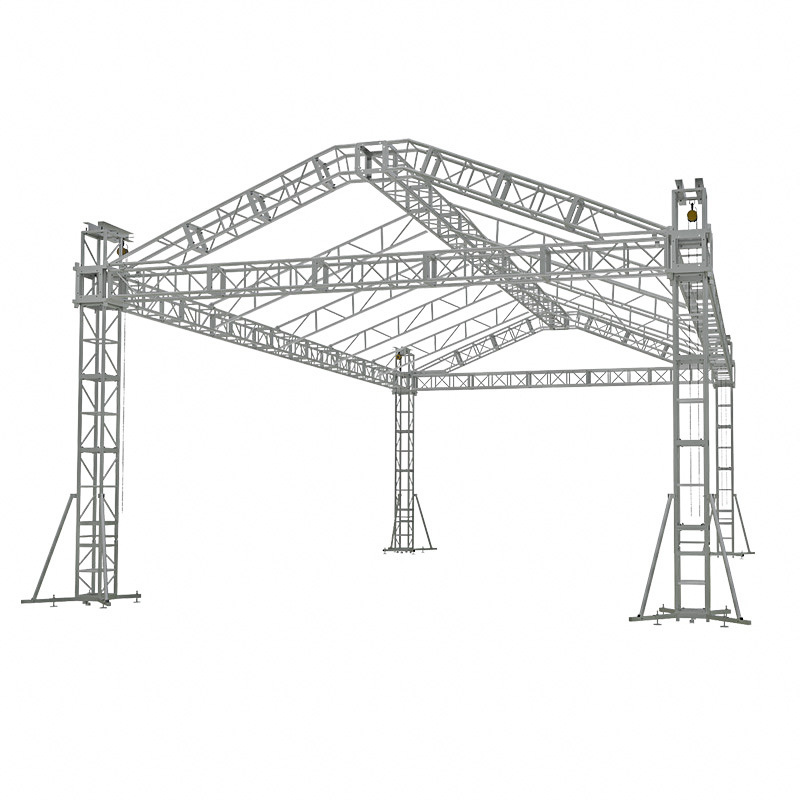 Aluminum Custom Truss sleeve block Wedding Mandap used steel trusses for sale