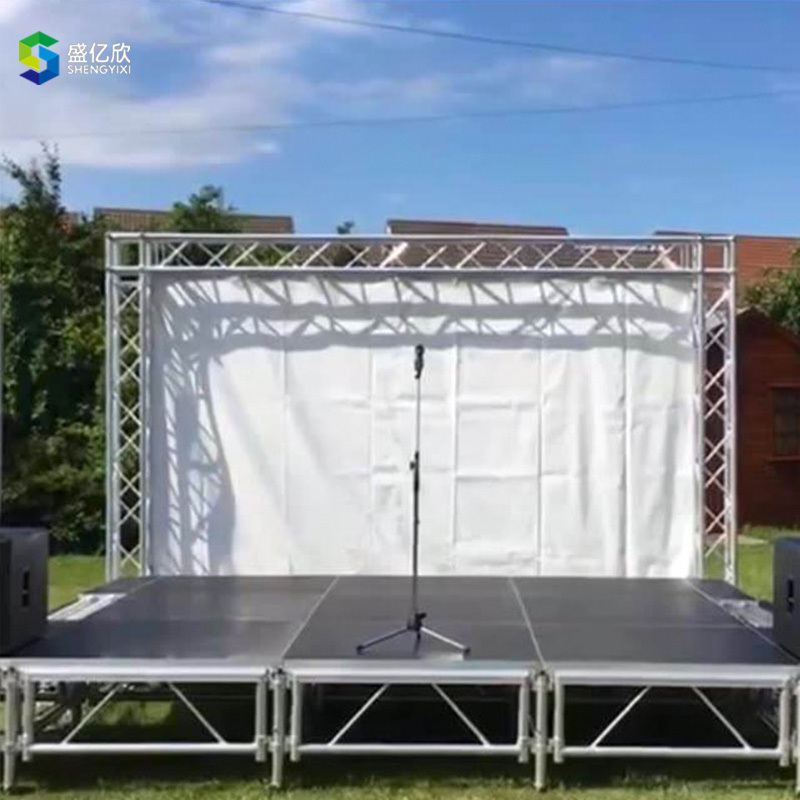 Concert Stage Roof  Aluminum Lighting Truss Display System Light Stand Truss