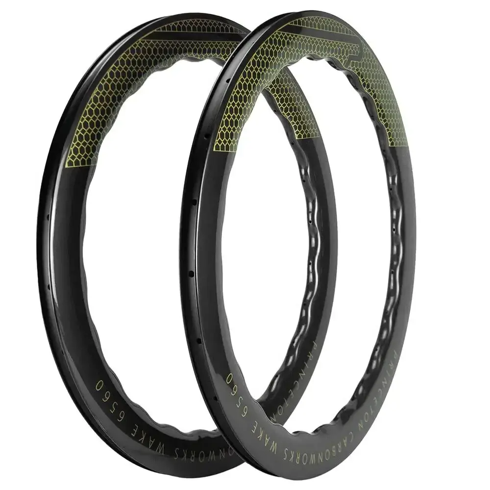 New 700C Carbon Road Disc Rim Marbled Wavy Shape 24H Carbon Gravel Tubeless Wheels