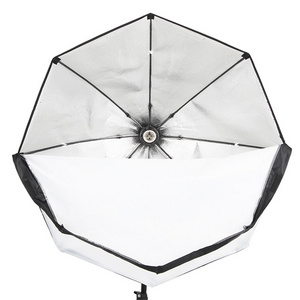 Photo studio portable 60cm octagon softbox  parabolic umbrella light softbox photography kit