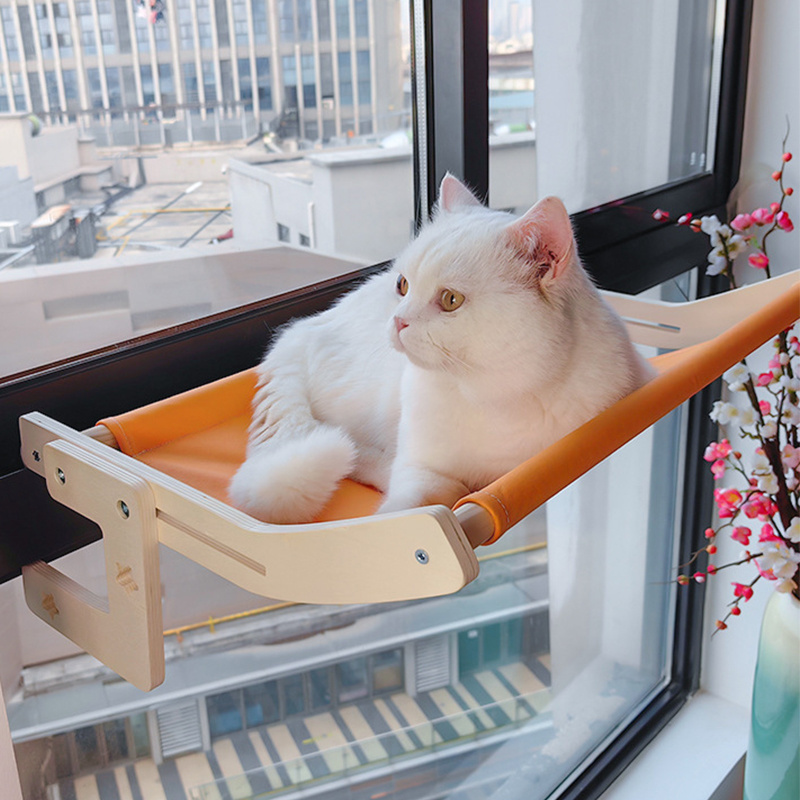 New style Indoor Multifunctional Comfortable Cat Window Hanging Bed Durable Foldable Cat Hammock Bed