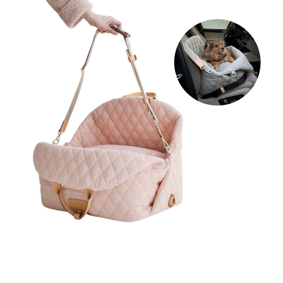 Fast Delivery Portable Pet Dog Car Seat Nonslip Carriers Detachable Nonslip Small Dogs Cats Safety Travel Bag