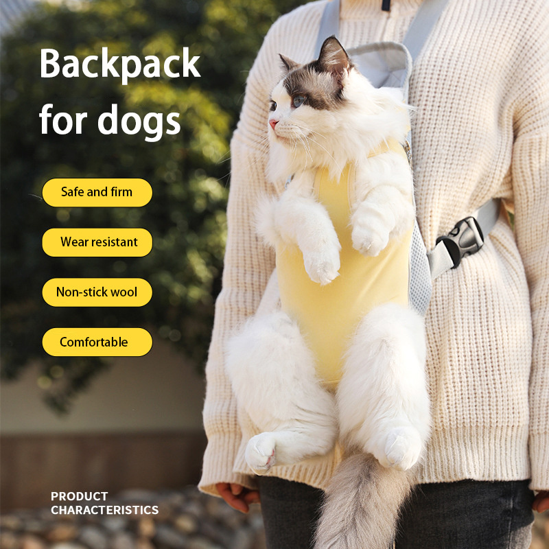 Wholesale Outdoor Travel Adjustable Pet Strap Shoulder Bag Portable Breathable Dog Carrier Pet Backpack