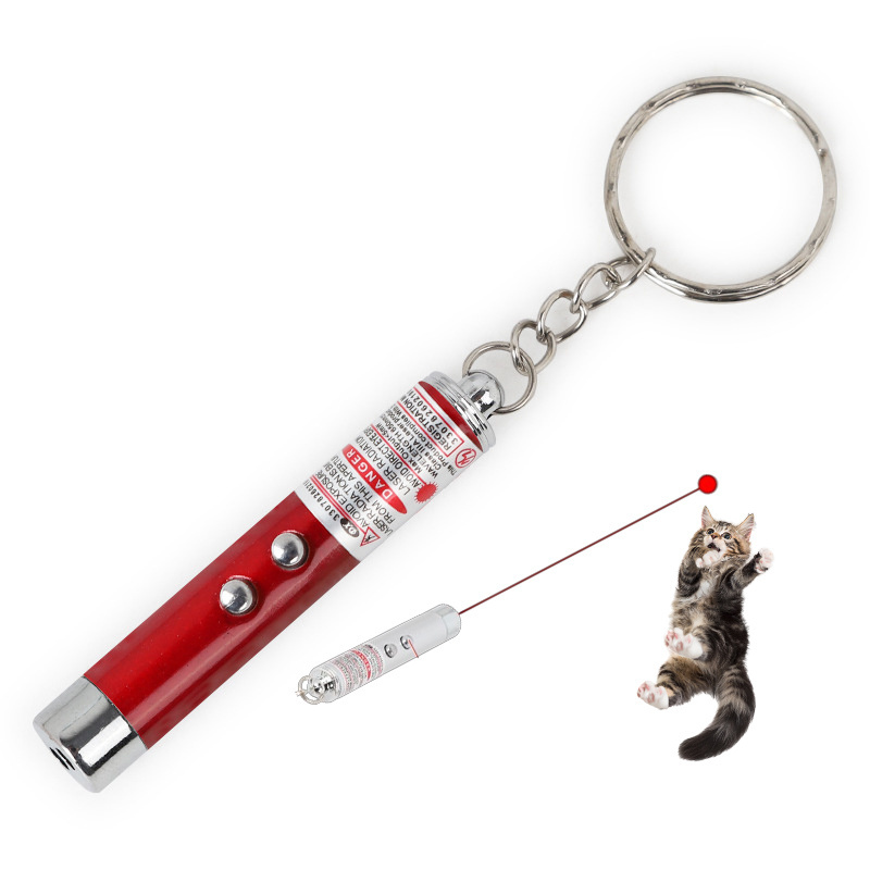 New Product Multifunctional Cat Scratching Interactive Toys Pet Exerciser Chaser Toy Cat Laser Pointer