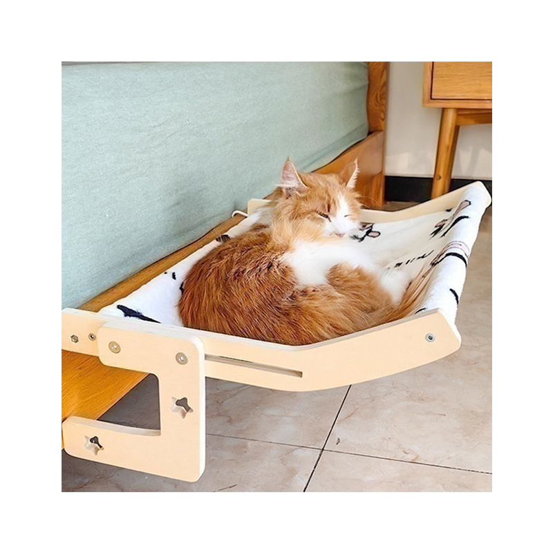 New style Indoor Multifunctional Comfortable Cat Window Hanging Bed Durable Foldable Cat Hammock Bed