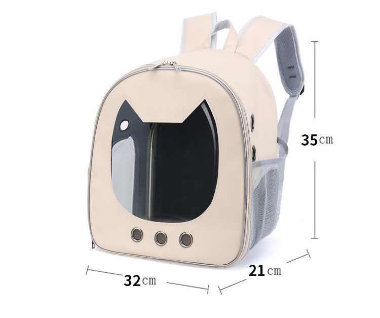 Hot Selling Breathable Pet Carrier Bag For Dog Backpacks Portable Outdoor Travel Carrier Pet Backpack