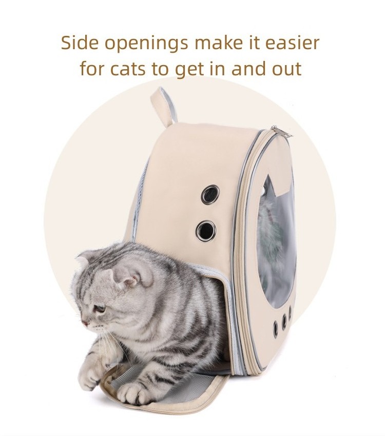 Hot Selling Breathable Pet Carrier Bag For Dog Backpacks Portable Outdoor Travel Carrier Pet Backpack