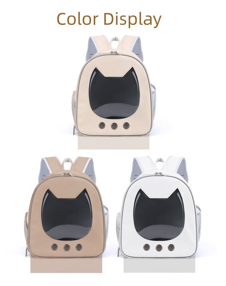 Hot Selling Breathable Pet Carrier Bag For Dog Backpacks Portable Outdoor Travel Carrier Pet Backpack