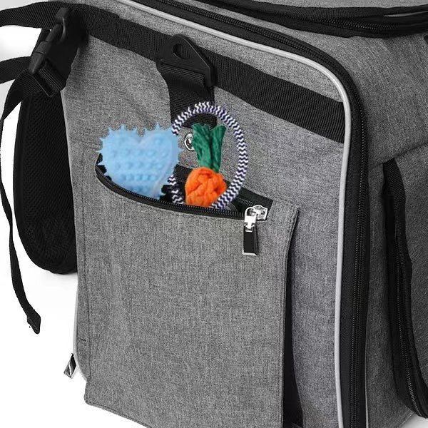 High Quality Portable Dog Carrier Bike Pet Carrier Bag Collapsible Multifunctional Dog Bike Basket