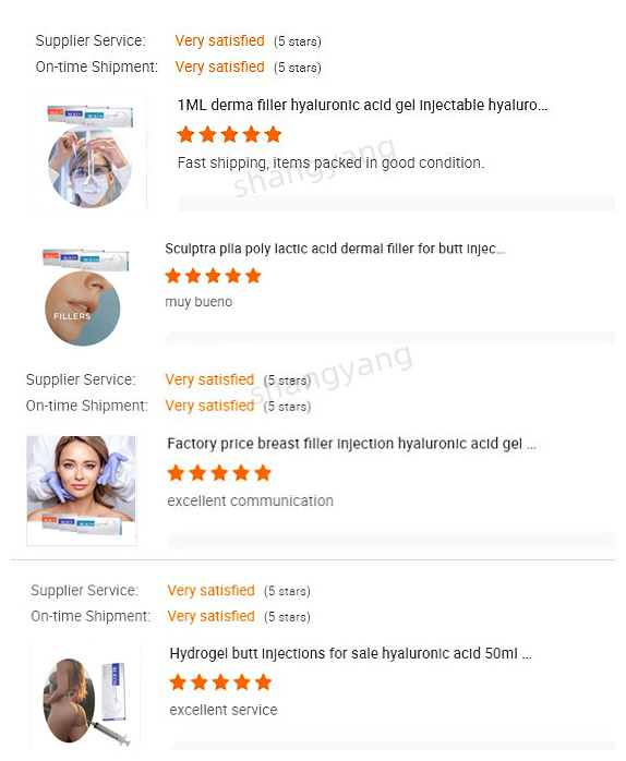 REJEON dermal fillers for the butt face injection 2ml placenta stem cell  hyaluronic acid gel injectable nose filler injection