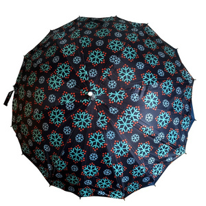 23inch*16k 170t Polyester With Double Layer Fabric South America Popular Umbrella