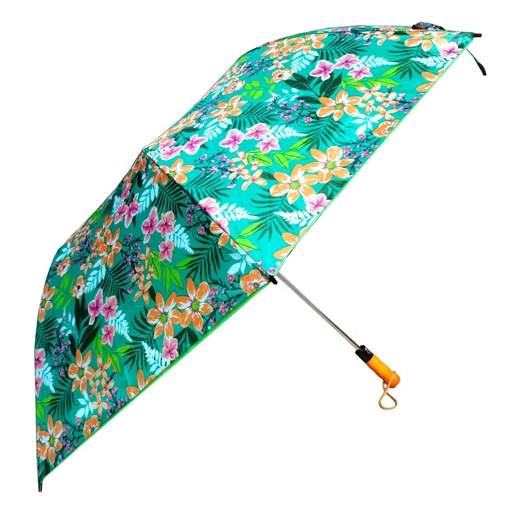 Anti-UV Compact Rain Paraguas Parapluie Sombrillas Folding Promotional gift custom print Capsule Umbrella2 fold golf umbrella