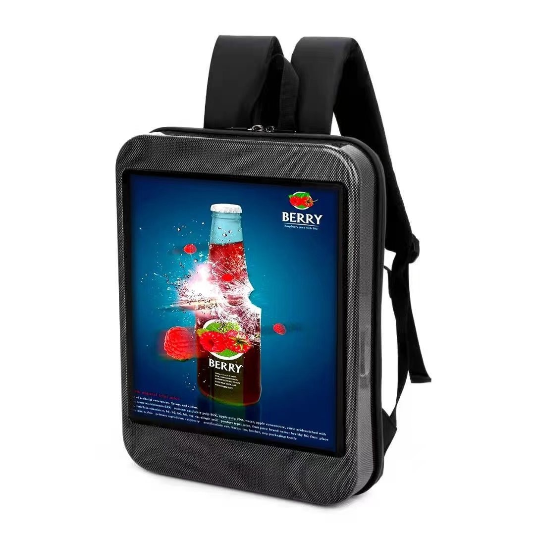 Waterproof App Control Programable Led Bag Human Billboard Advertising Light Up Led Display Backpack