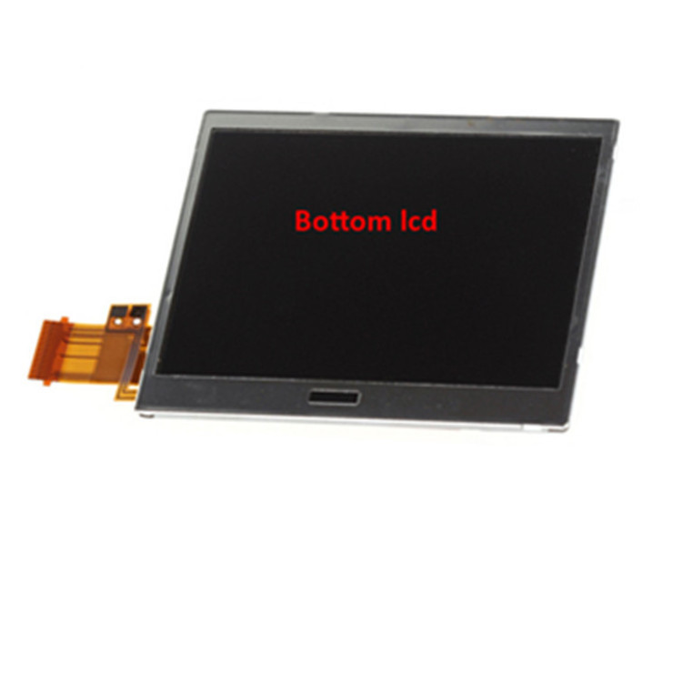 SYYTECH Up Bottom Down LCD Display Screen for Nintendo DS Lite NDSL Game Console Repair Parts