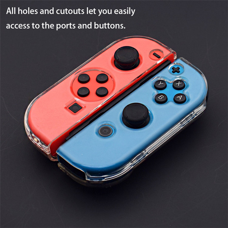 SYYTECH Hard Detachable Skin PC Crystal Protection Cover Case Shell for Nintendo Switch