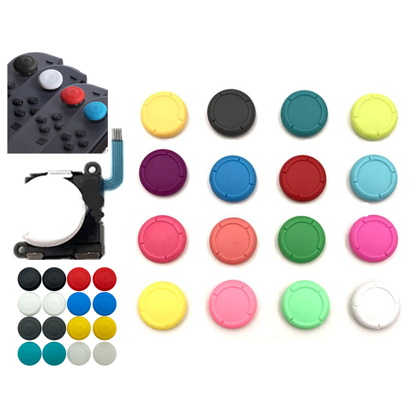 SYYTECH Replacement Joystick Caps Gel Thumb Grip Cap for NS Nintendo Switch Gaming Accessories