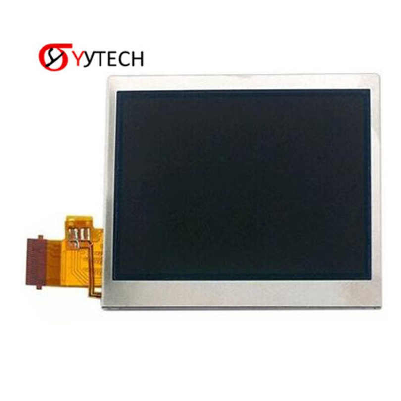 SYYTECH Up Bottom Down LCD Display Screen for Nintendo DS Lite NDSL Game Console Repair Parts