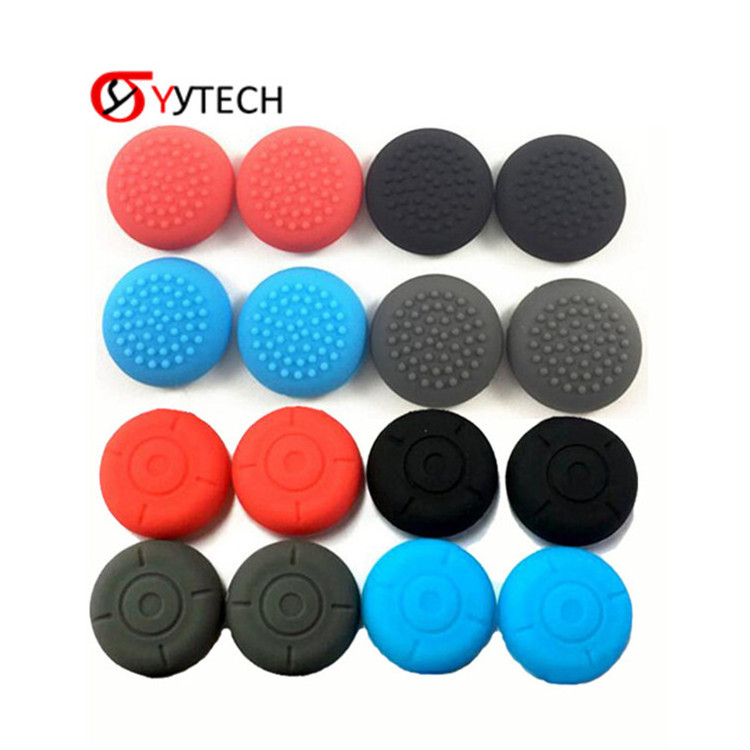 SYYTECH Anti-Slip Soft Silicon Thumb Grips Cover Case Cover Caps for Nintendo Switch Joy-con Controller