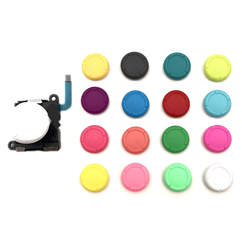 SYYTECH Replacement Joystick Caps Gel Thumb Grip Cap for NS Nintendo Switch Gaming Accessories