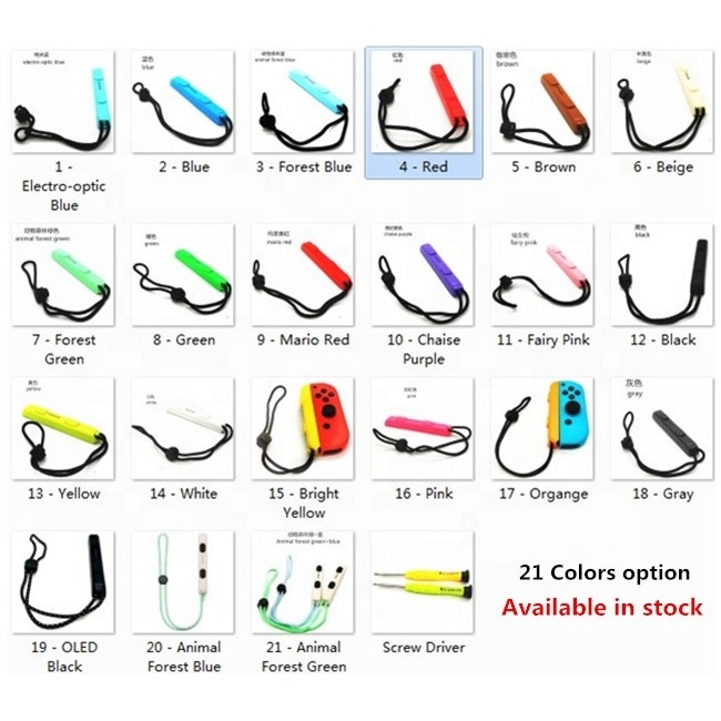 SYYTECH Controller Handle Lock Wrist Lanyard Strap Band Rope for NS NX Nintendo Switch Joy Con