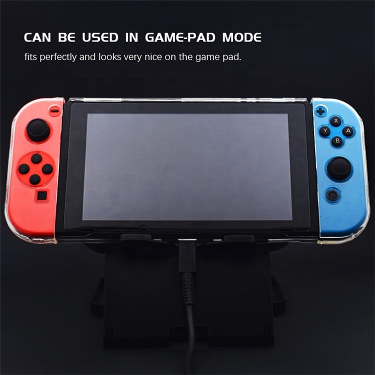 SYYTECH Hard Detachable Skin PC Crystal Protection Cover Case Shell for Nintendo Switch