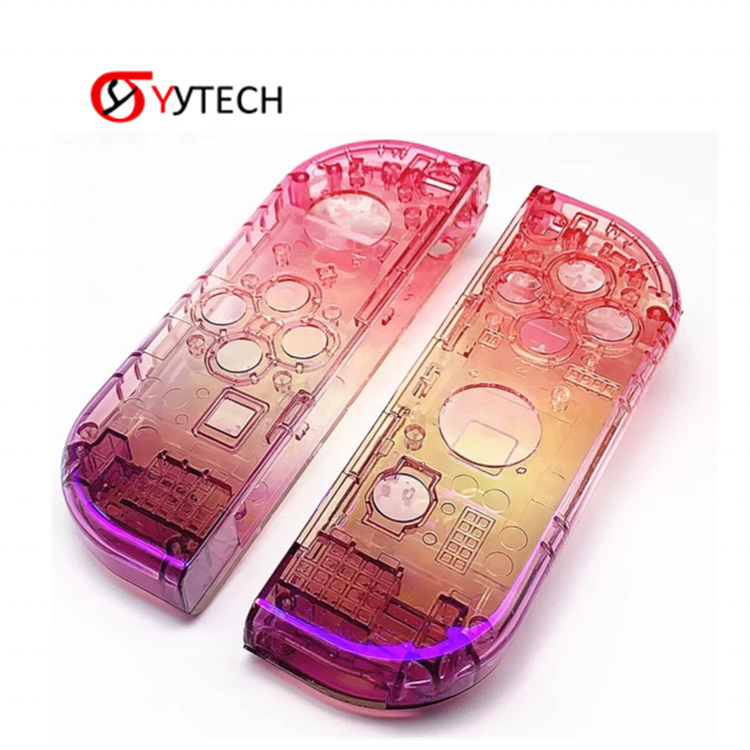 SYYTECH New Game Controller Left Right DIY Gradient Colour Housing Case Shell  for Nintendo Switch NS JoyCon Replacement Parts