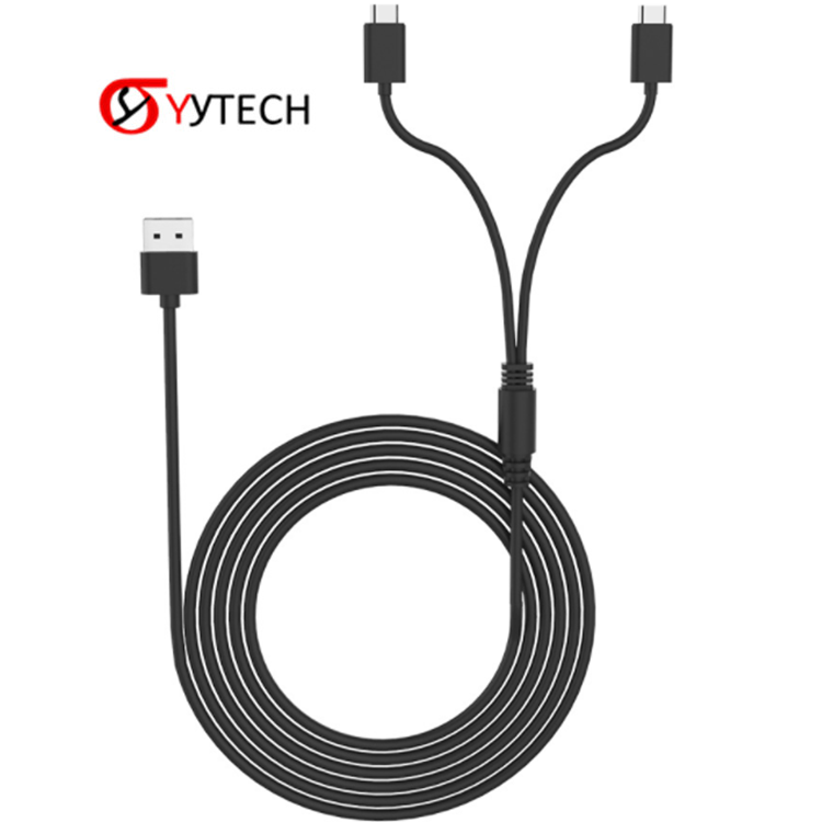 SYYTECH  Newest Gaming Dual Port USB Controller Charger Charging Cable for PS5 Controller Xbox Series X  Nintendo Switch