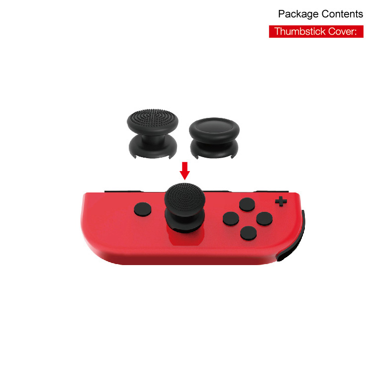 SYYTECH Game Controller TPU Case Charging Cable Folding Stand Kit for Nintendo Switch NS Game Accessories