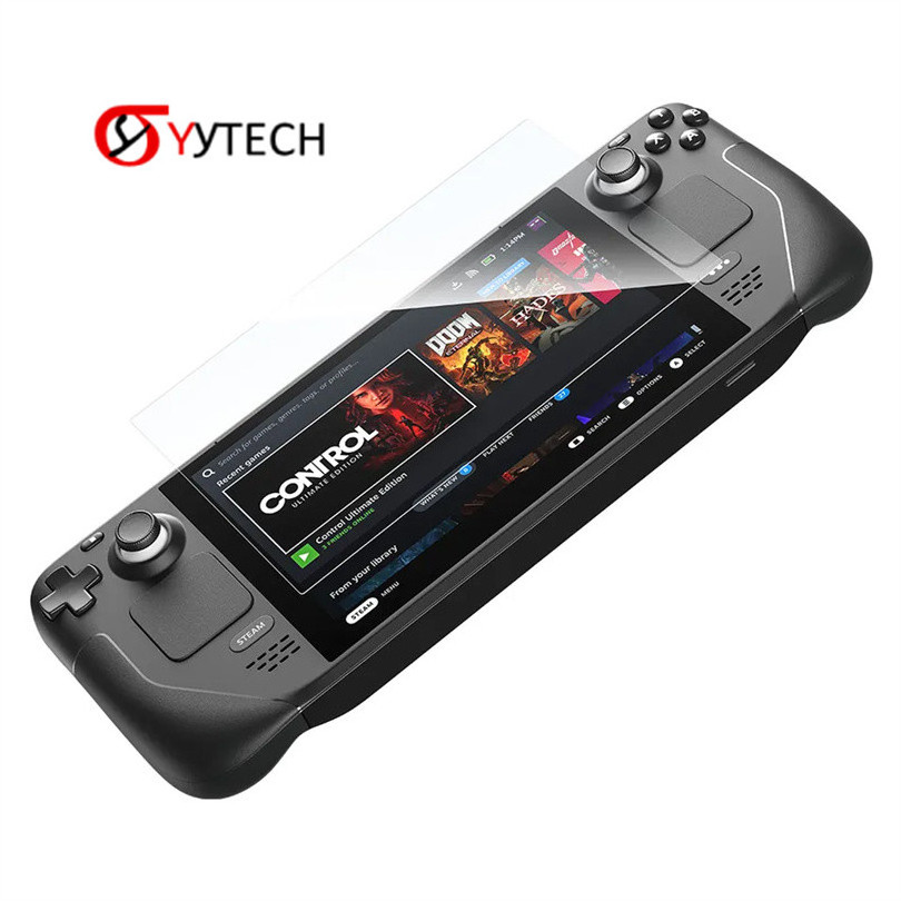 SYYTECH High Quality Game Console Full Screen HD Glass Film Protection Tempered Film for Steam Deck Game Accessories