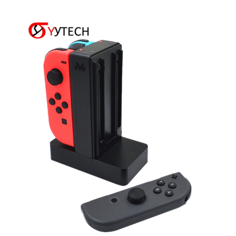 SYYTECH 4 in 1 Dock Charger Charging Station Base for NS Nintendo Switch Console Gaming Accessories